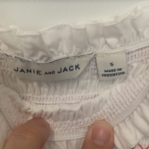 Adorable Janie and Jack Summer Dress Size 5 Excellent Condition - Picture 5 of 6